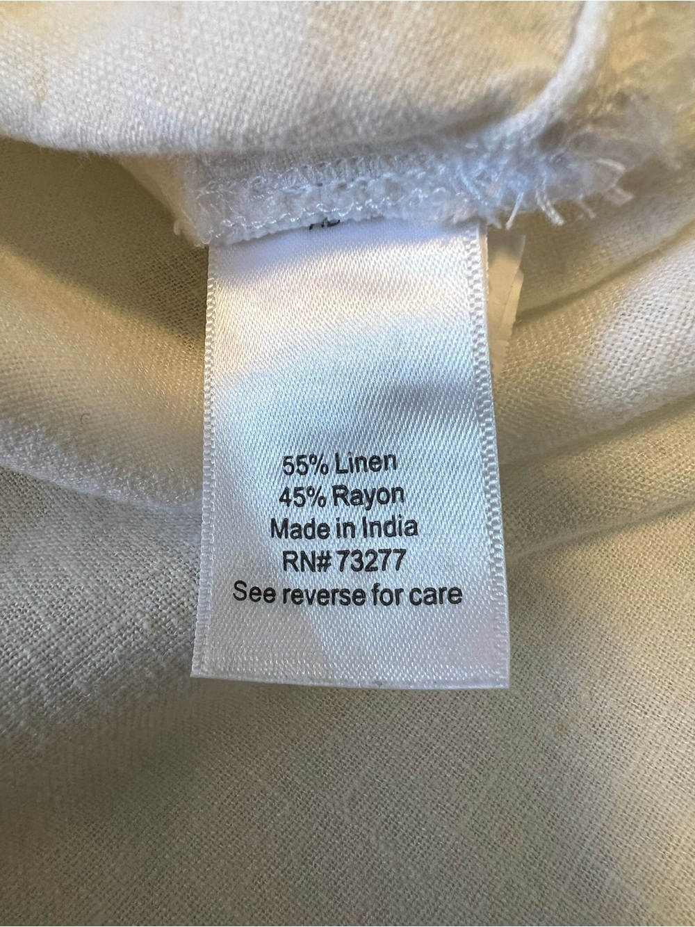 Sleeveless White Button-Front Linen Blend Top kohls Women XL - Picture 5 of 8